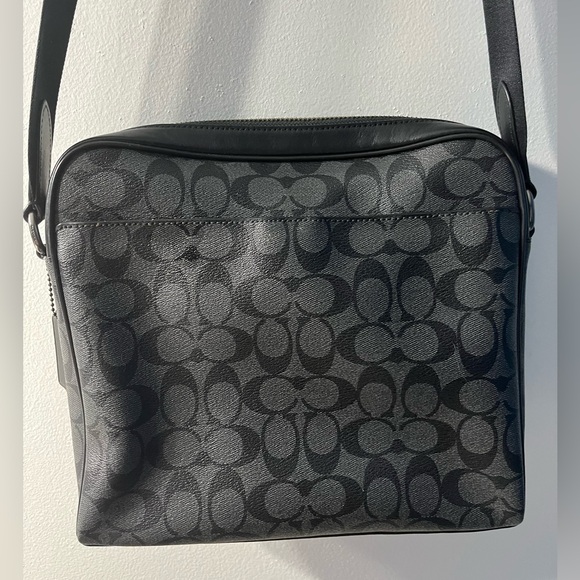 Coach Black and Grey Crossbody Bag - Picture 5 of 16